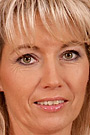 Janet Darling Strips at Her Desk