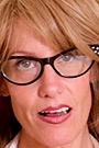 Lana Wilder Plays in Glasses