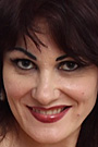 Melisa Rubs Her Round Breasts
